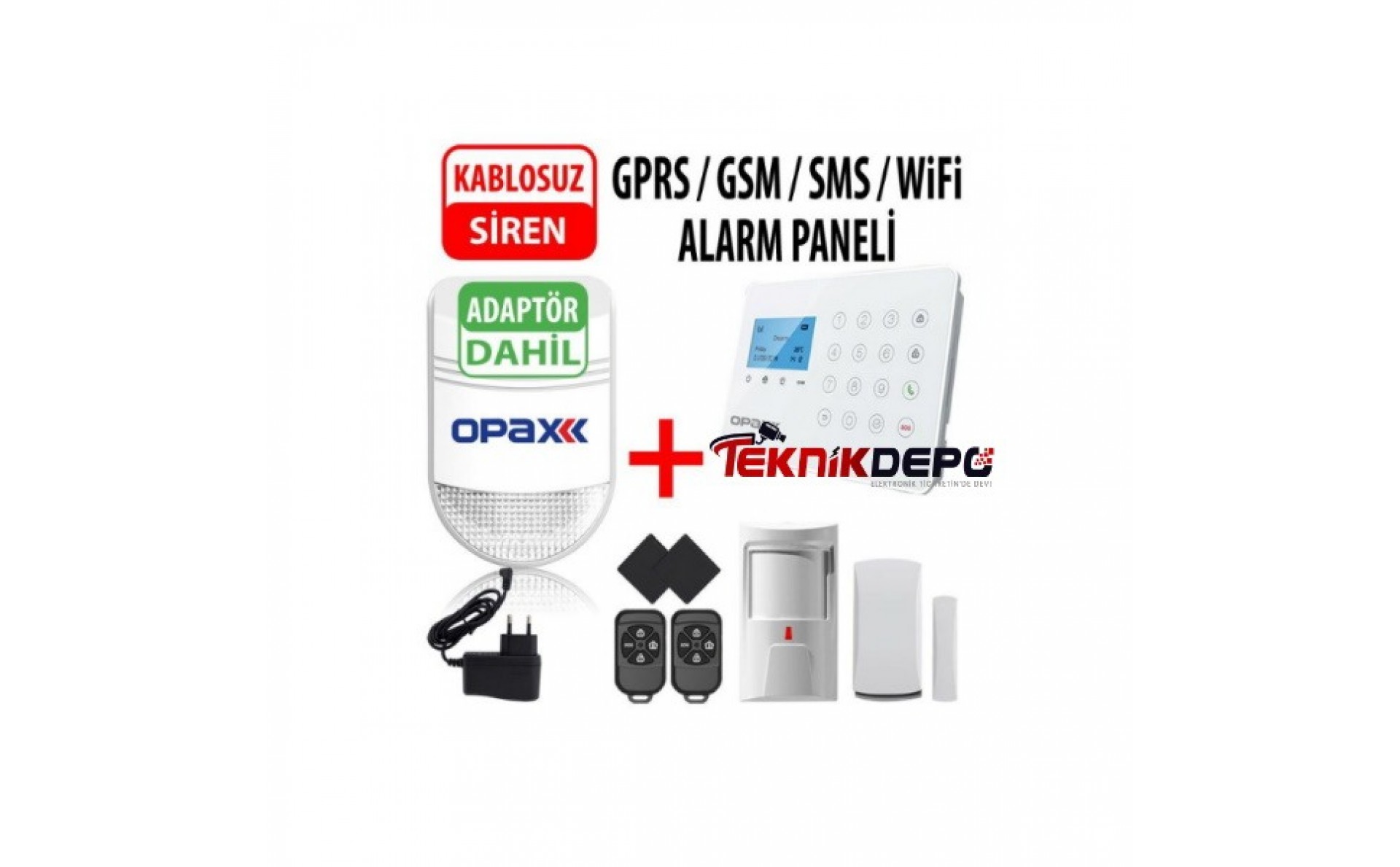 OPAX ARD 575 Kablosuz Alarm Seti 