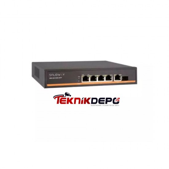 Solidway SW-GS1200-6FP  PoE Switch