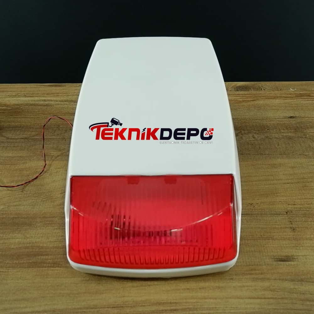 12 Volt Işıklı Sahte Siren