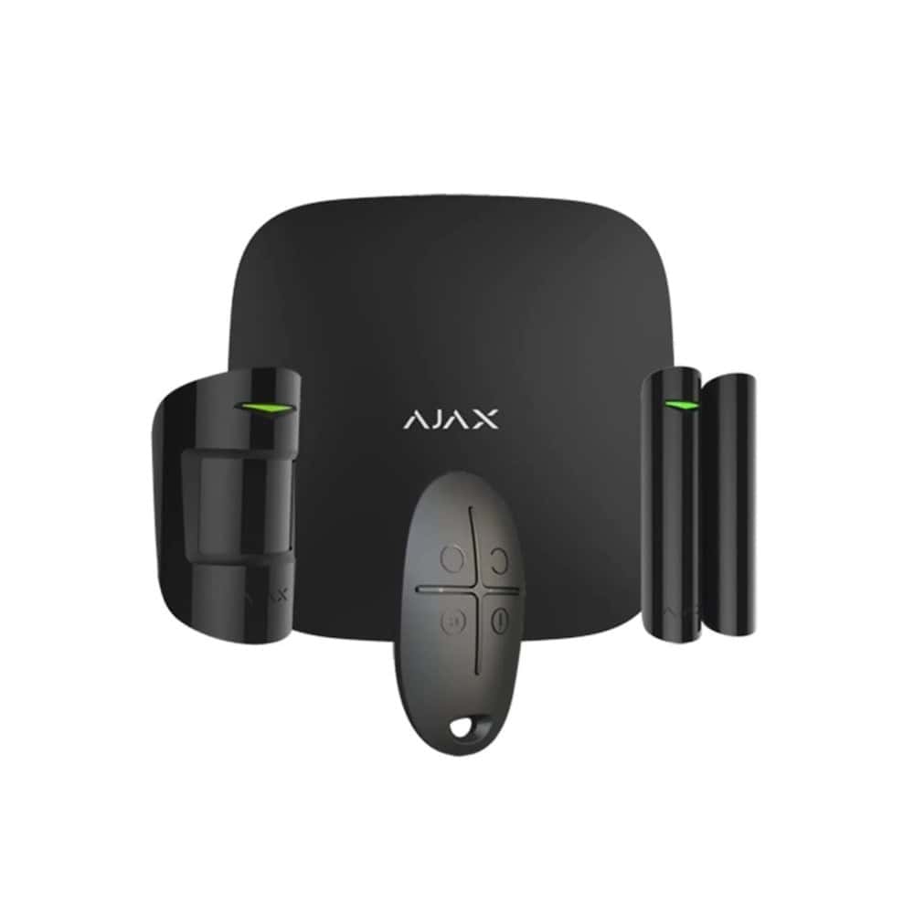 Ajax HubKit Plus-B Kablosuz Alarm Seti - Siyah