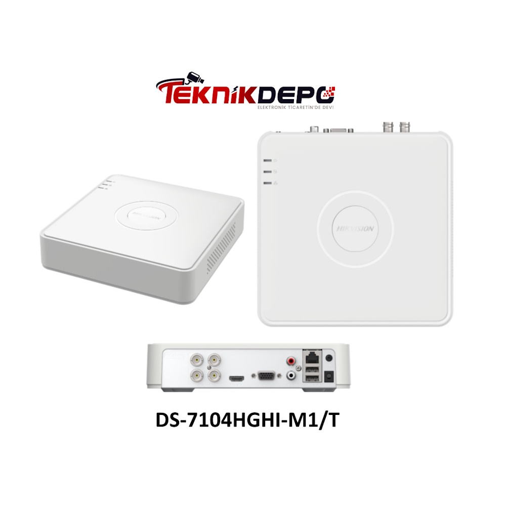 Hikvision DS-7104HGHI-M1 4 Kanal DVR