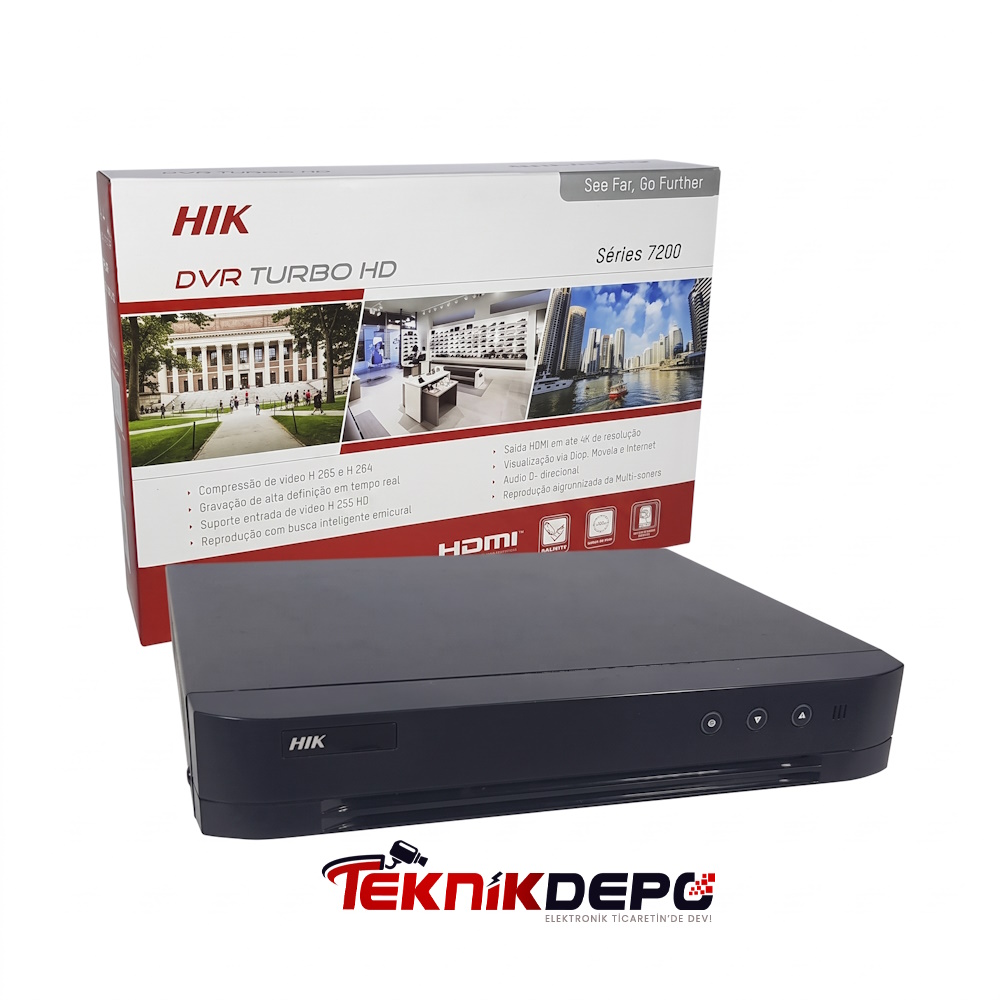 Hikvision DS-7204HGHI-K1 DVR Kayıt Cihazı