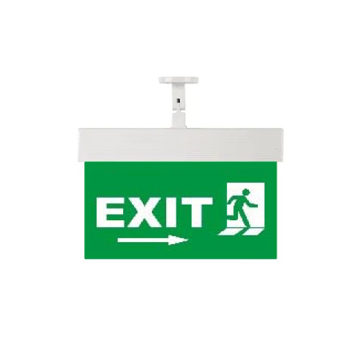 Işıklı Acil Çıkış Levhası (Exit Sağa Koşan Adam)