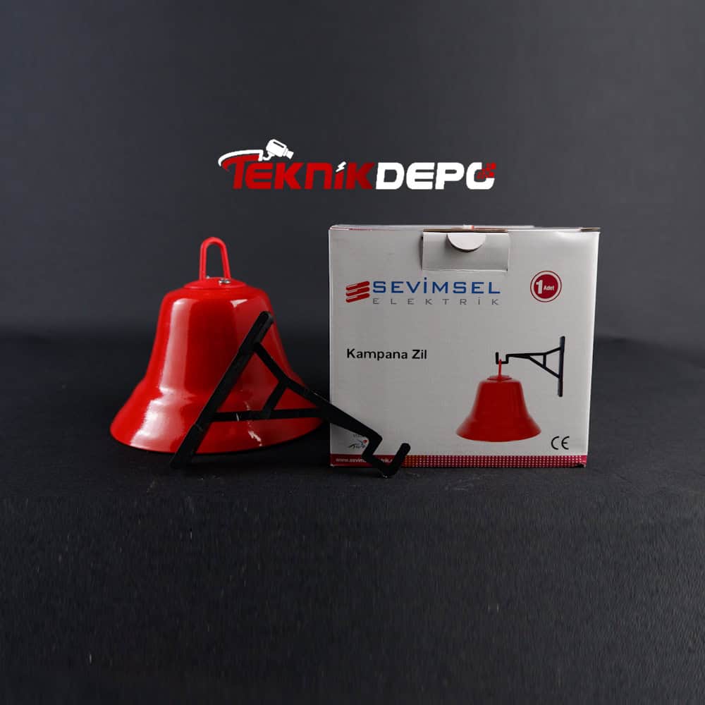 Fabrika Mola Zil Saati Seti İki Çanlı Set