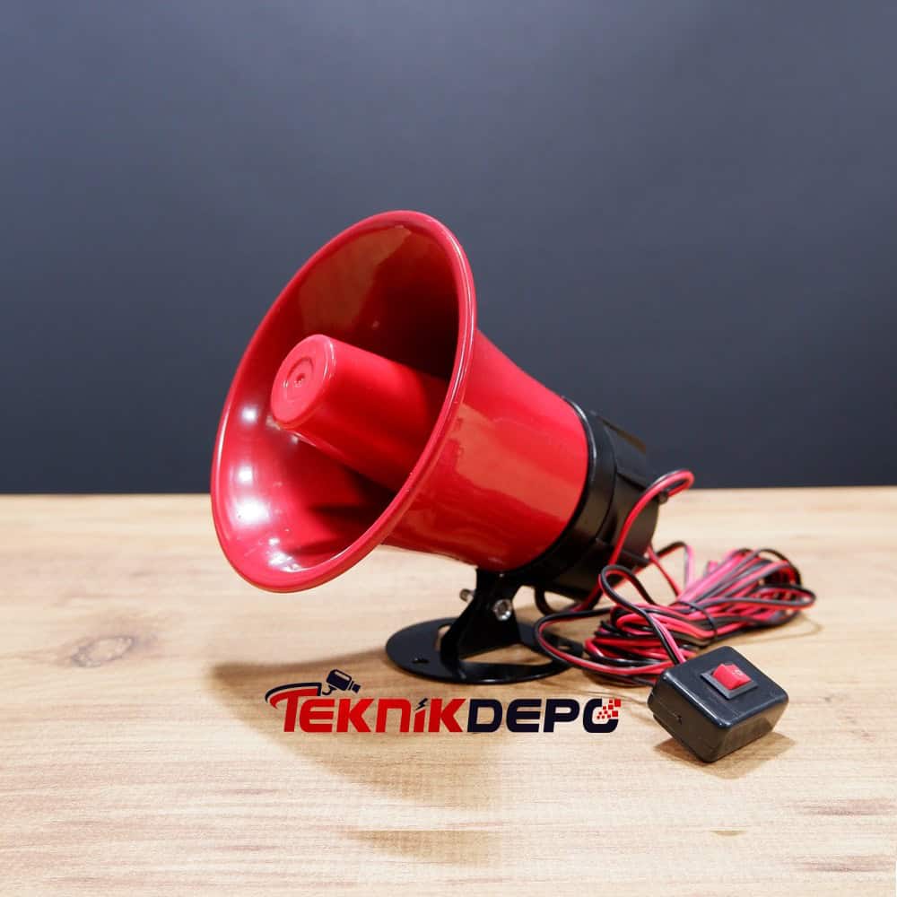 Fabrika ve İş Yeri Mola Zili Seti 1 Adet Melodili Sirenli Set