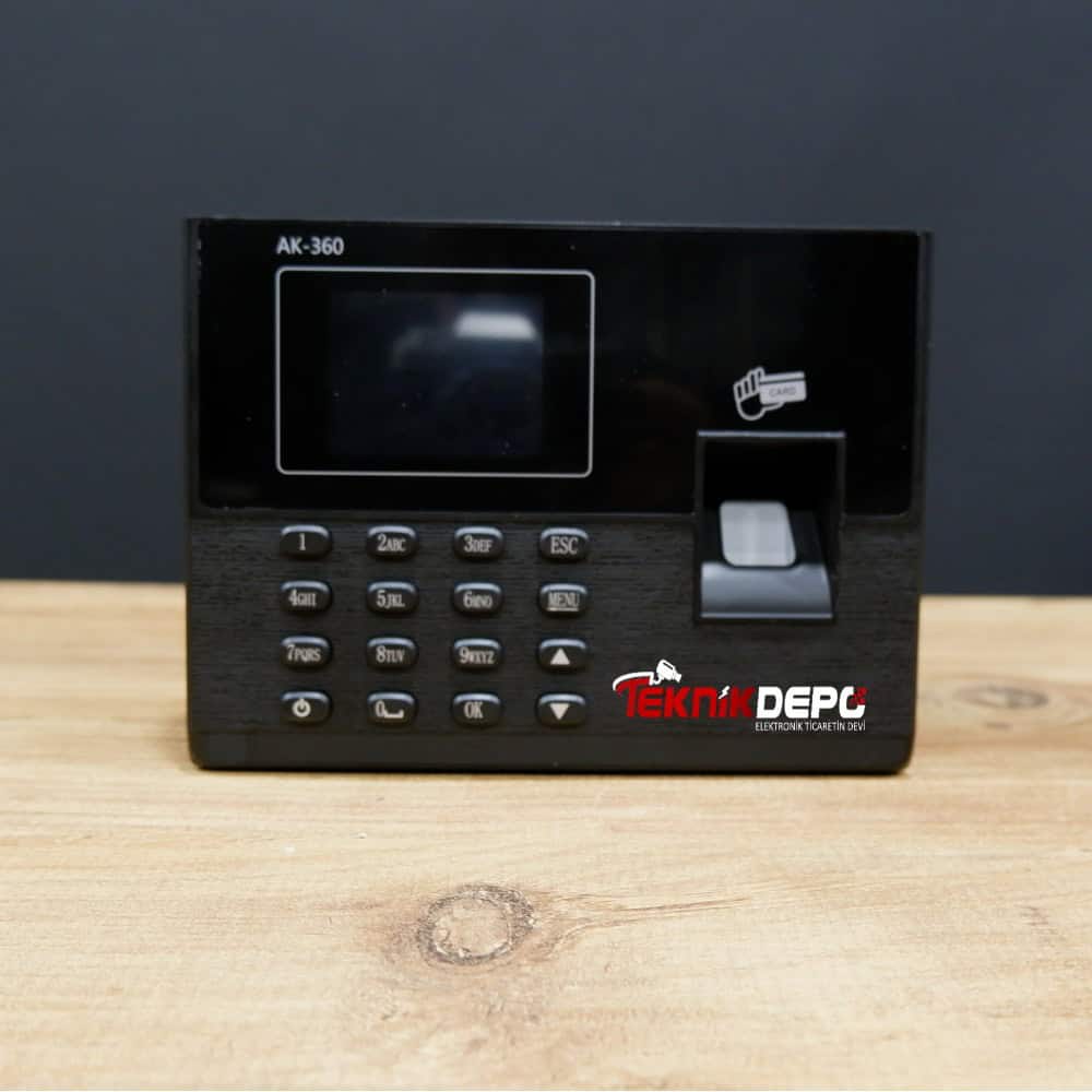 GN AK 360 Parmak İzi Okuyucu + Personel Maaş Hesaplama Yazılımı