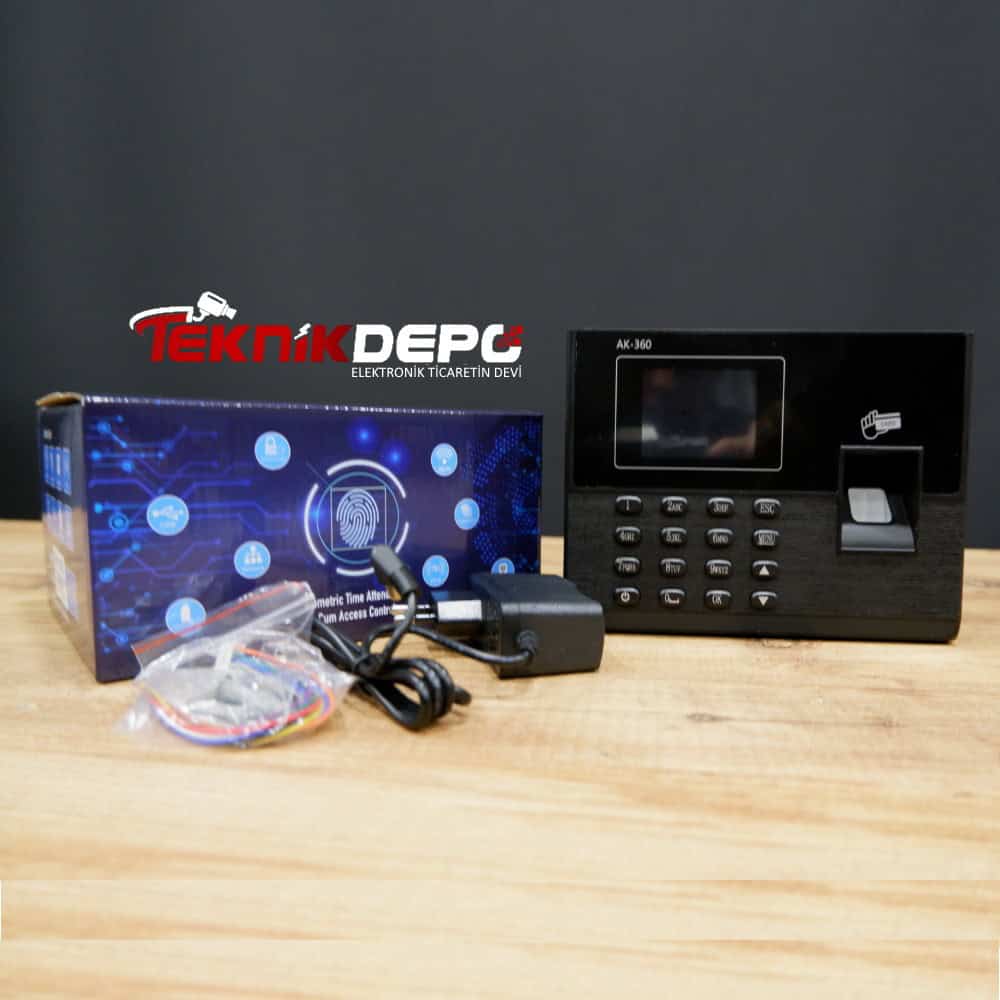 GN AK 360 Parmak İzi Okuyucu + Personel Maaş Hesaplama Yazılımı