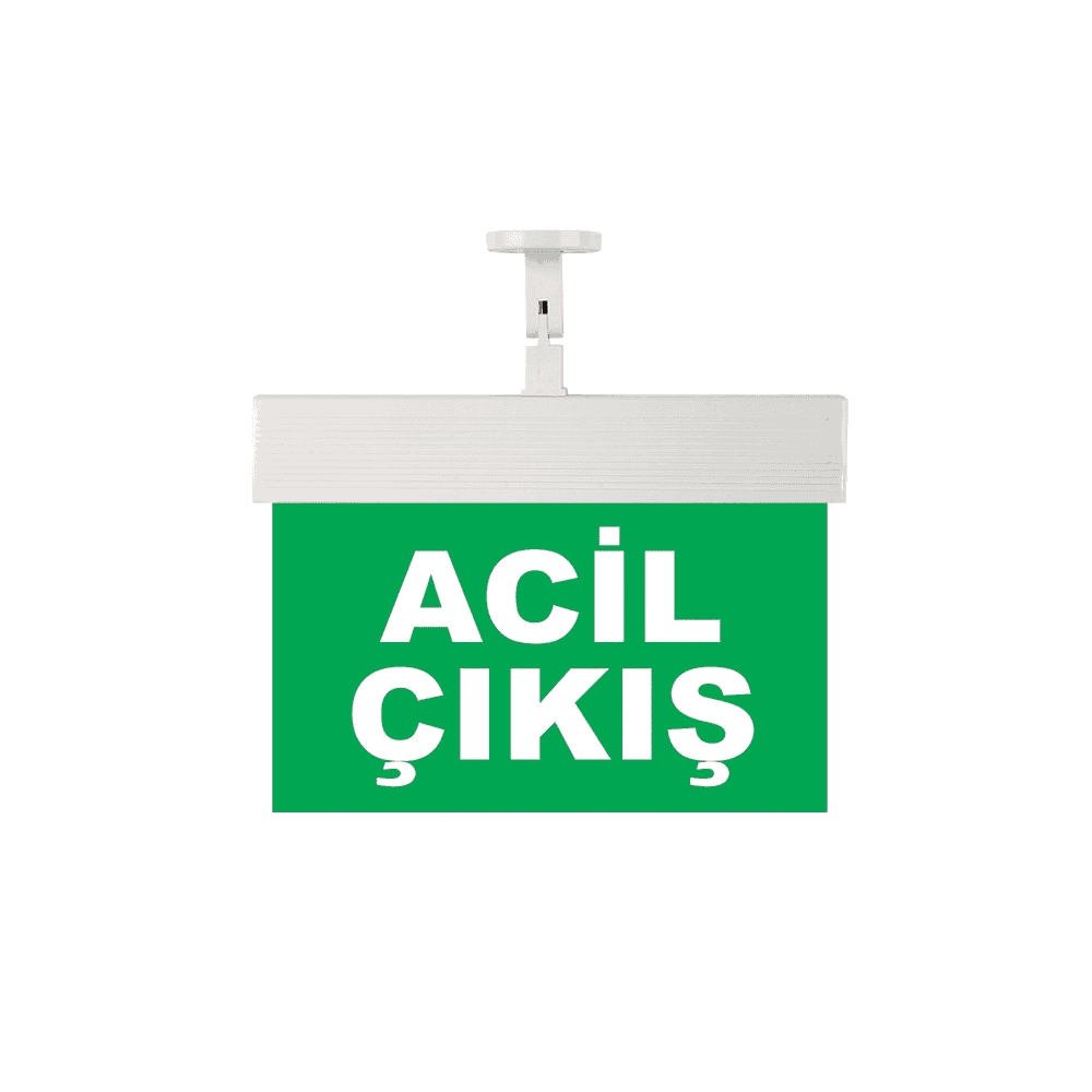 Işıklı Acil Çıkış Levhası (Acil Çıkış)