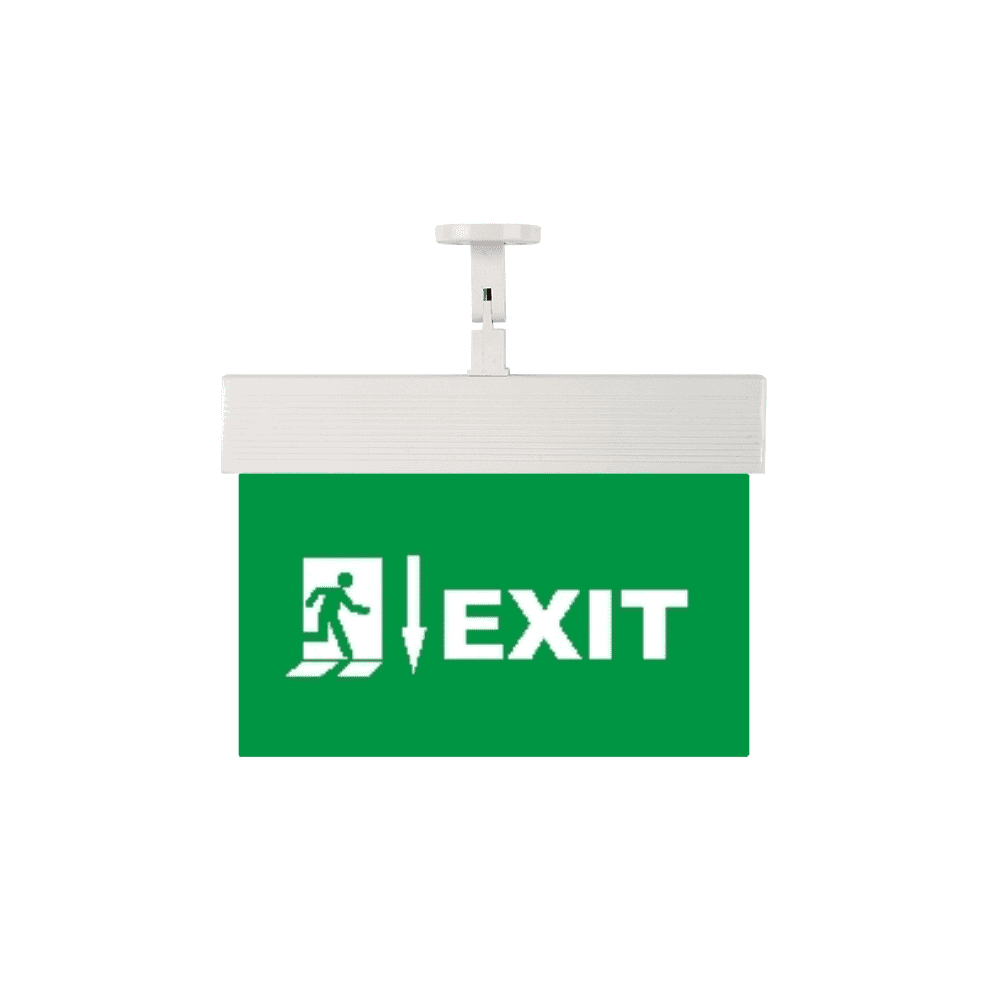 Işıklı Acil Çıkış Levhası (Exit Aşağı Koşan Adam)