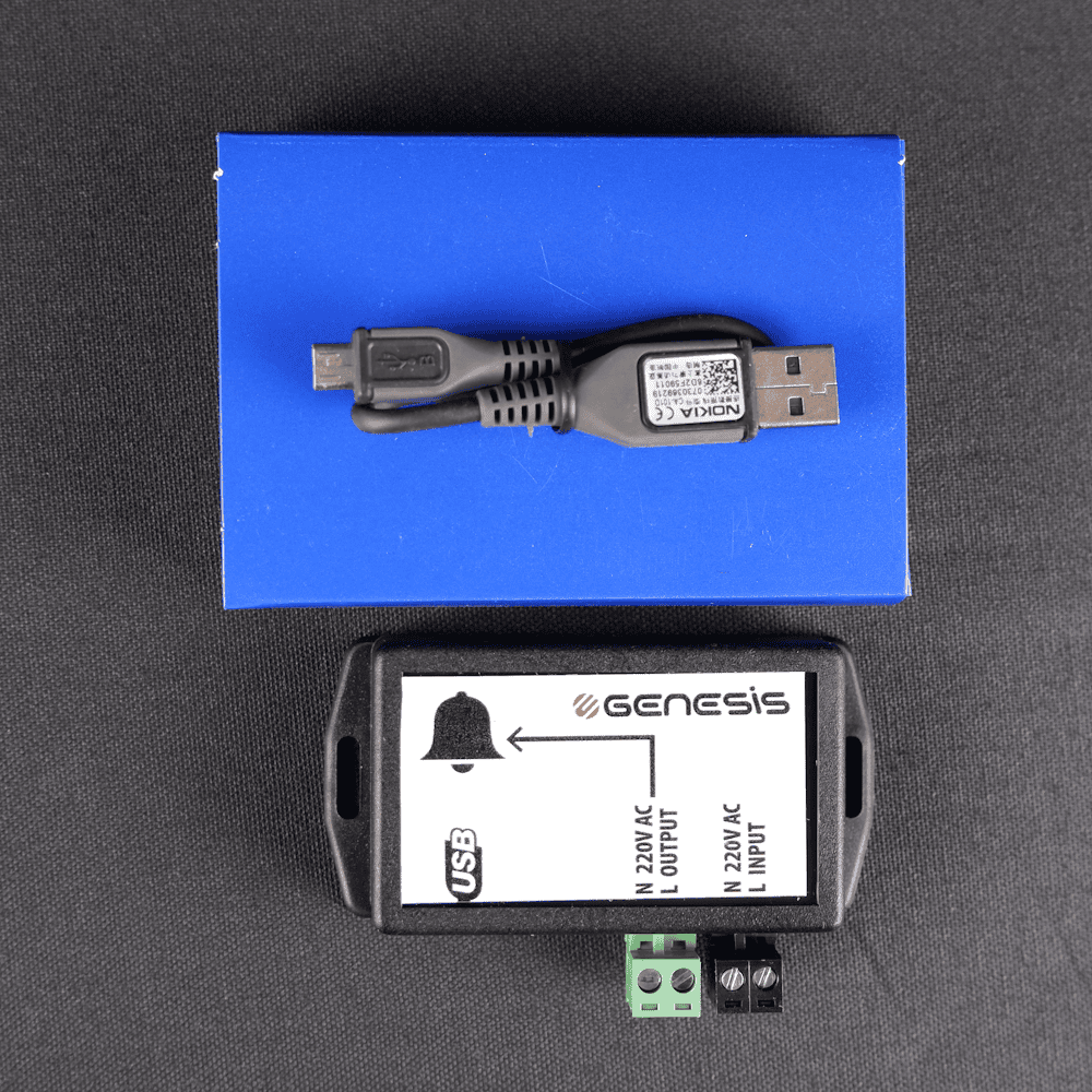 Fabrika Mola Zil Saati Seti 3 Çanlı Set + Kontaktör